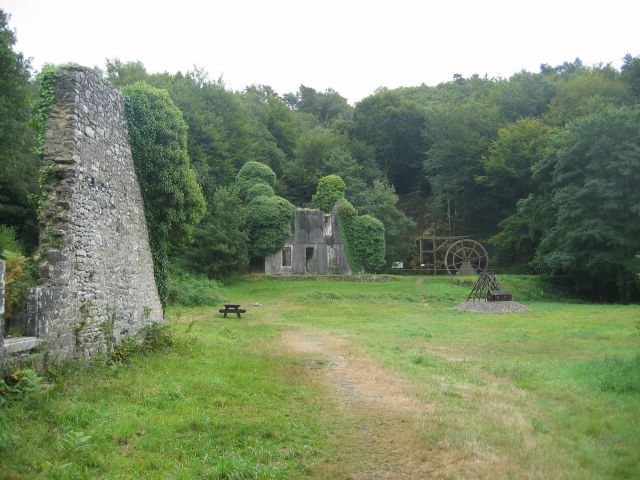 le site de l'anciennes mine