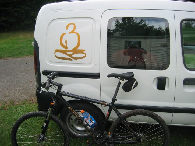 retour au mobil-home, fin de la première ballade !