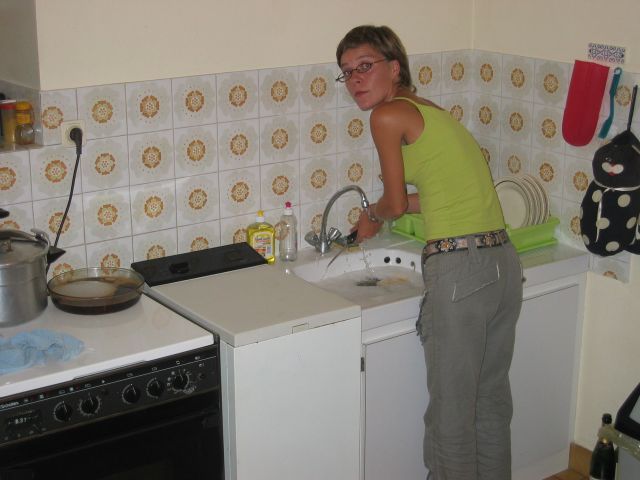 pendant que Cocotte fait la vaisselle, trop sympa !