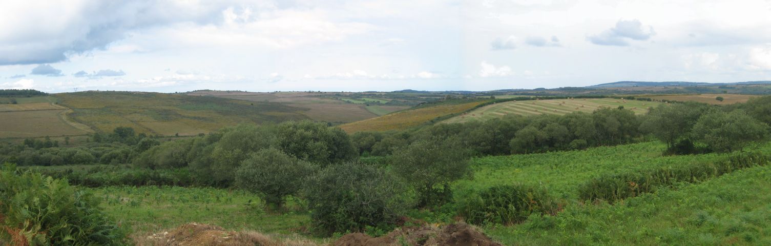 paysage des monts d'arrée...
