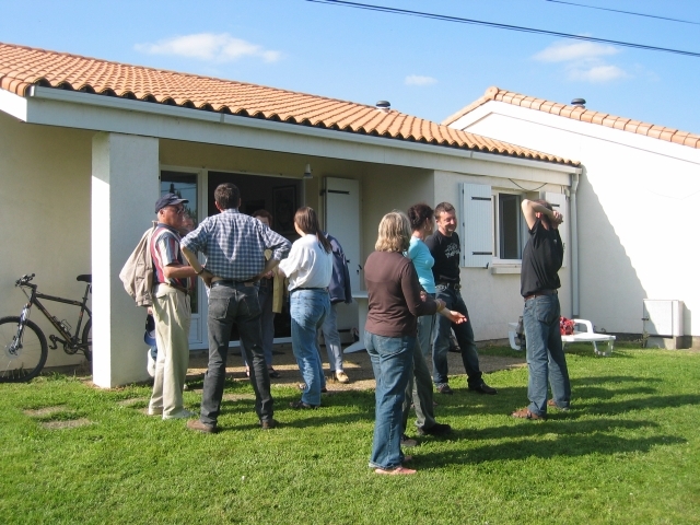 c'est l'arrivée, avec les dernières nouvelles de papa Baraton
