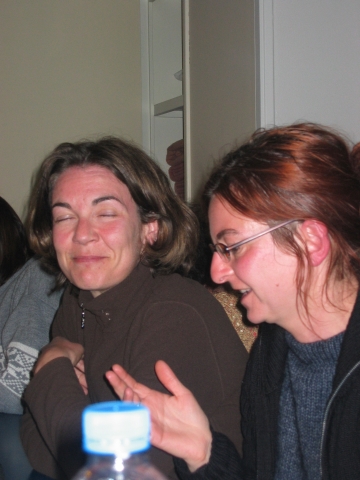 Flo et Caro sont bien contentes de leur coup