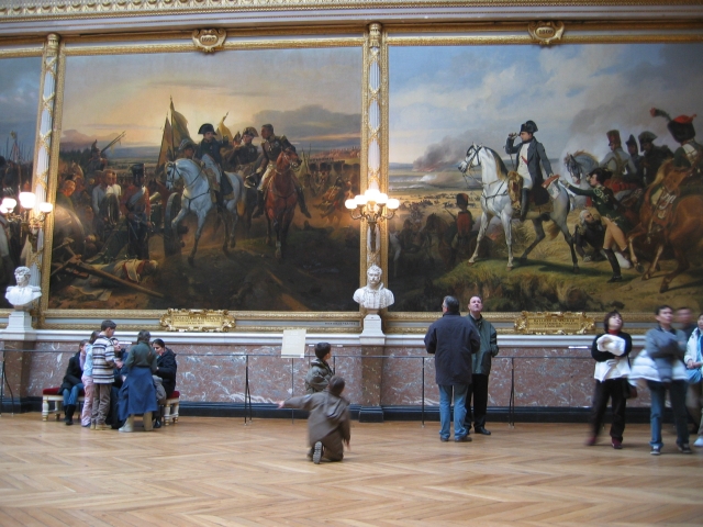bataille de Friedland (à gauche), et bataille de Wagram