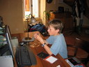 Josselin au PC...