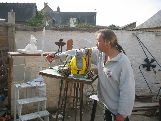 et voici le chat nouveau...
