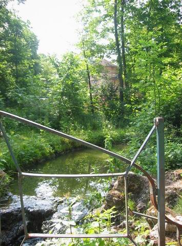 au passage d'un petit pont...