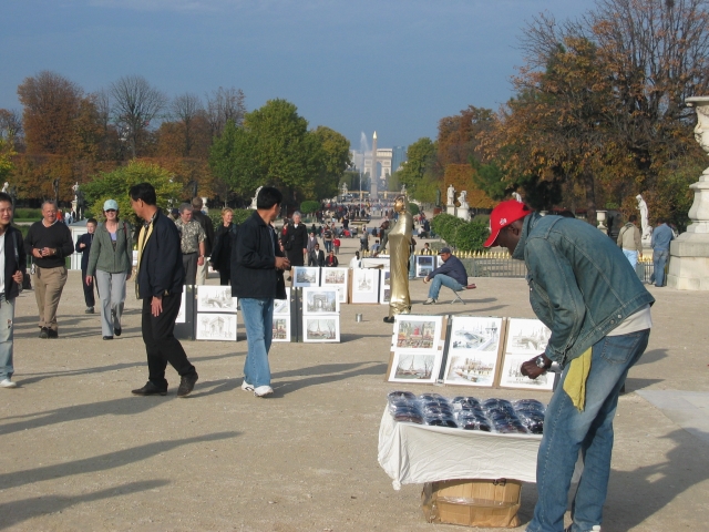 belle perspective... et les touristes sont aussi attendus
