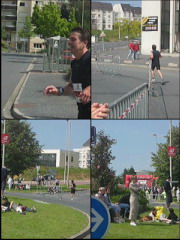 Passage de Hubert à 500 mètres de l'arrivée  [5,28Mo]